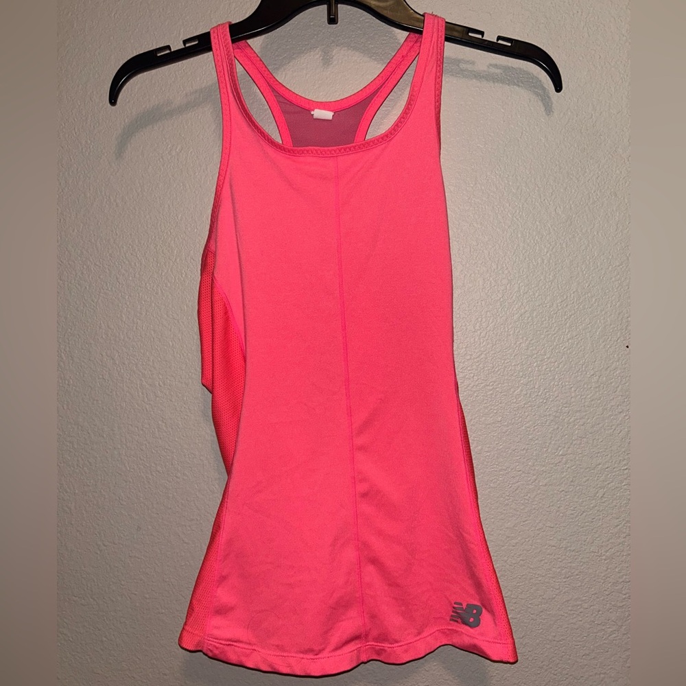 New Balance Women's Bright Pink Tank Top
